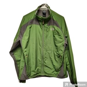 The North Face Green and Gray Lightweight Jacket